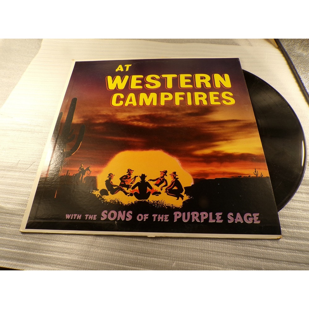Sons of the Purple Sage At Western Campfires Vinyl LP Somerset SF-11900 Stereo